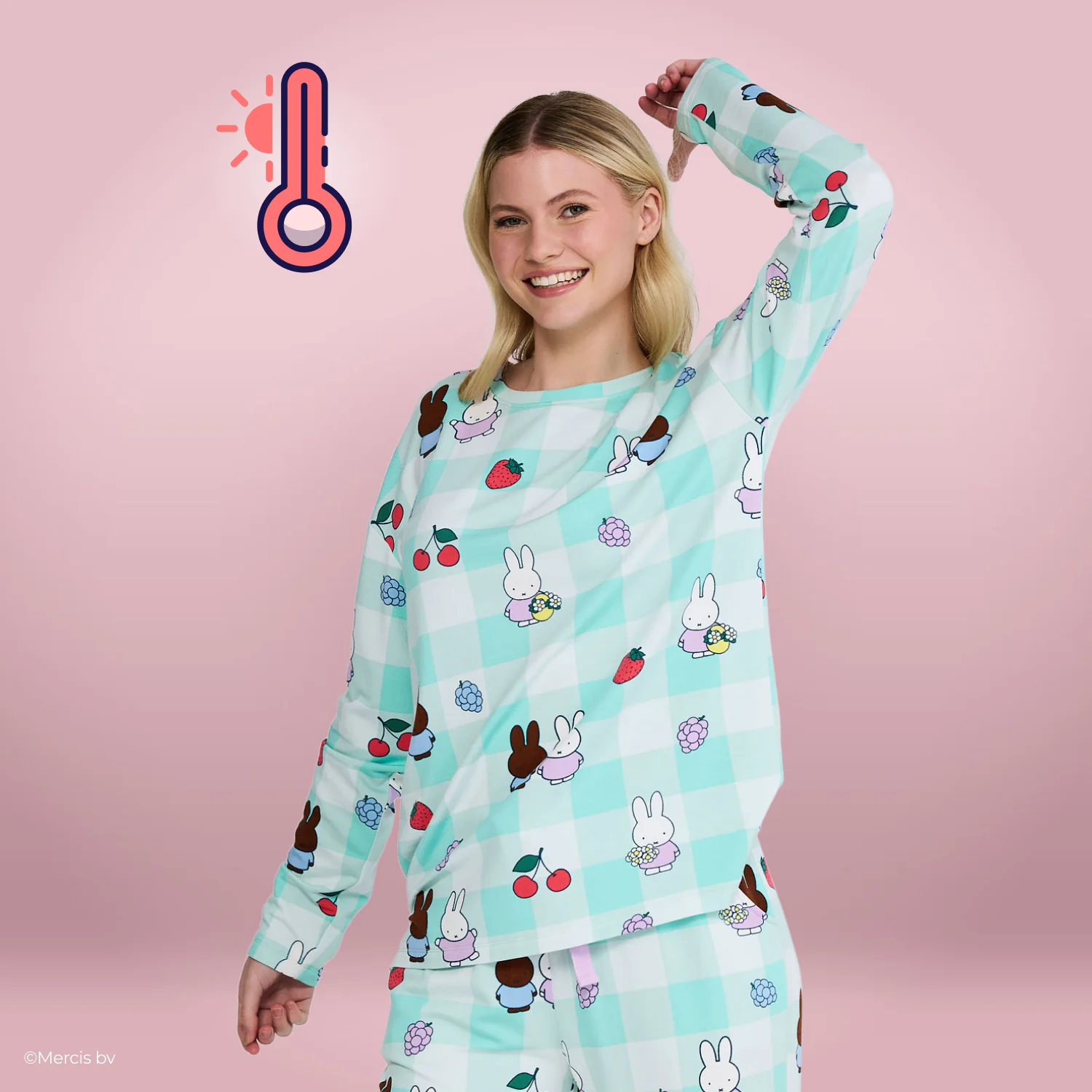 Warming Long Sleeve PJ Top Licensed